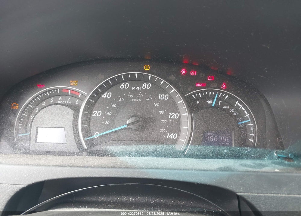 2012 TOYOTA CAMRY LE VIN: 4T4BF1FK8CR207126