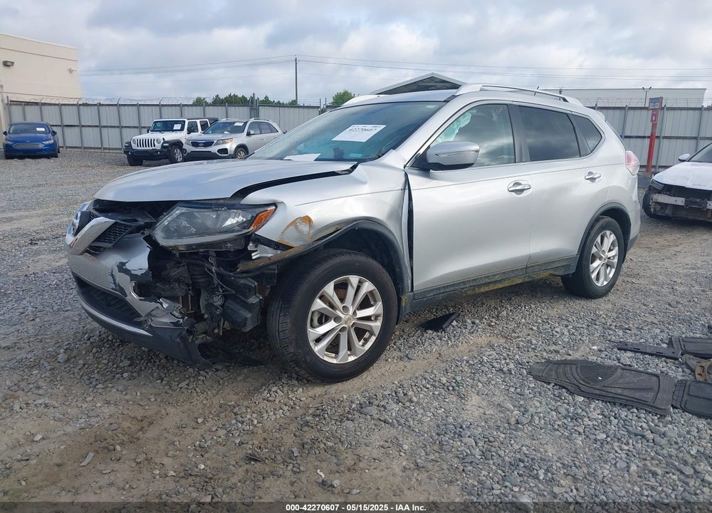 2015 NISSAN ROGUE VIN: KNMAT2MT5FP574461
