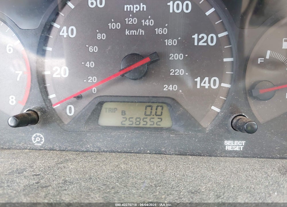 2001 HONDA ACCORD 3.0 EX VIN: 1HGCG22521A019823