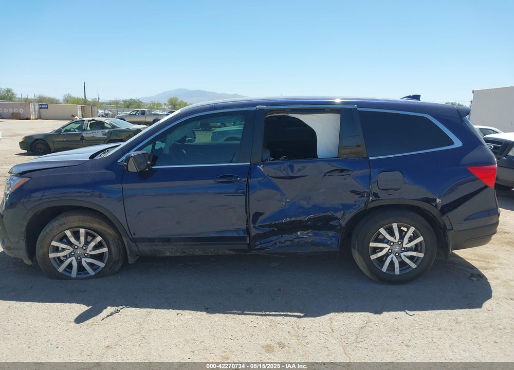 2022 HONDA PILOT VIN: 5FNYF6H50NB020536