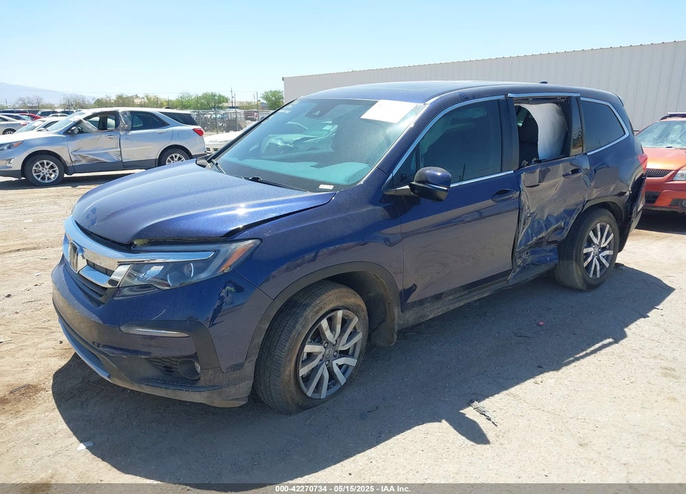 2022 HONDA PILOT VIN: 5FNYF6H50NB020536