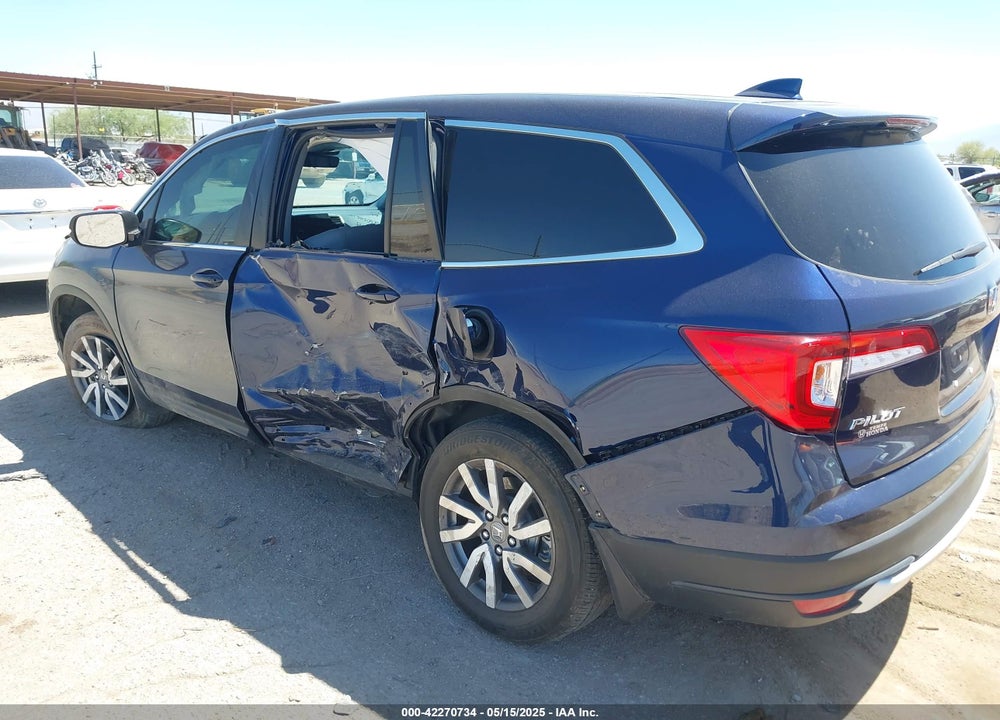 2022 HONDA PILOT VIN: 5FNYF6H50NB020536