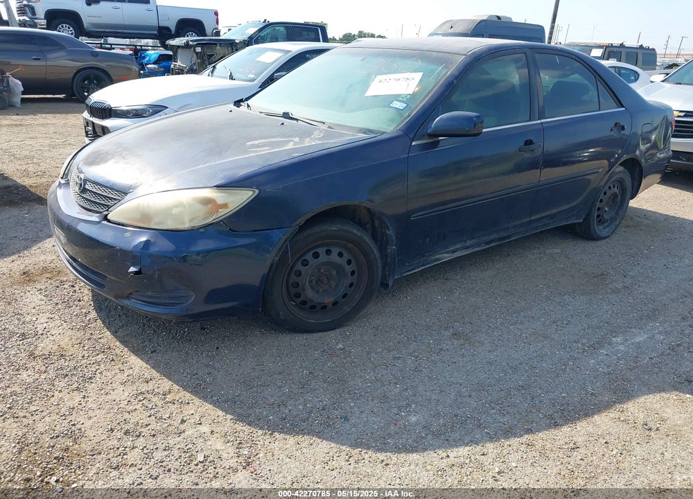 2002 TOYOTA CAMRY LE VIN: 4T1BE30K82U553189