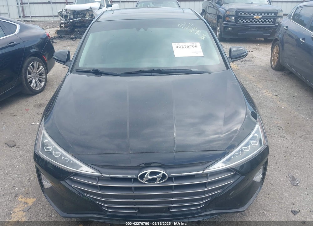 2019 HYUNDAI ELANTRA VIN: KMHD84LF7KU859465