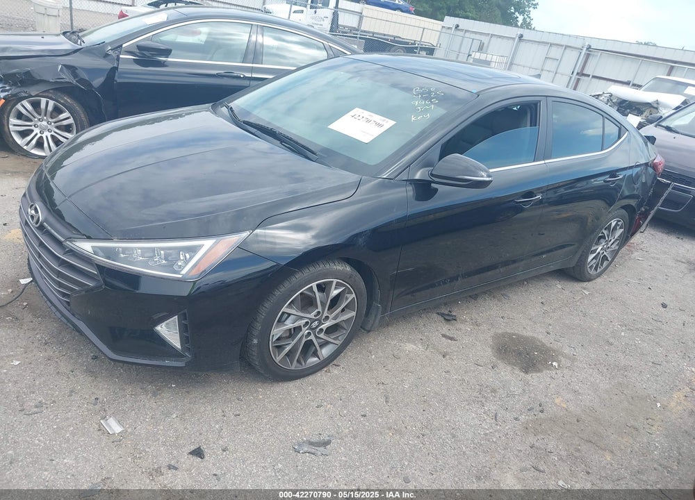 2019 HYUNDAI ELANTRA VIN: KMHD84LF7KU859465