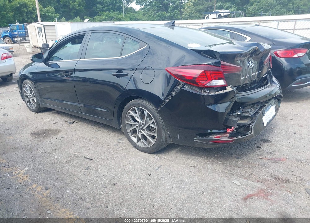 2019 HYUNDAI ELANTRA VIN: KMHD84LF7KU859465