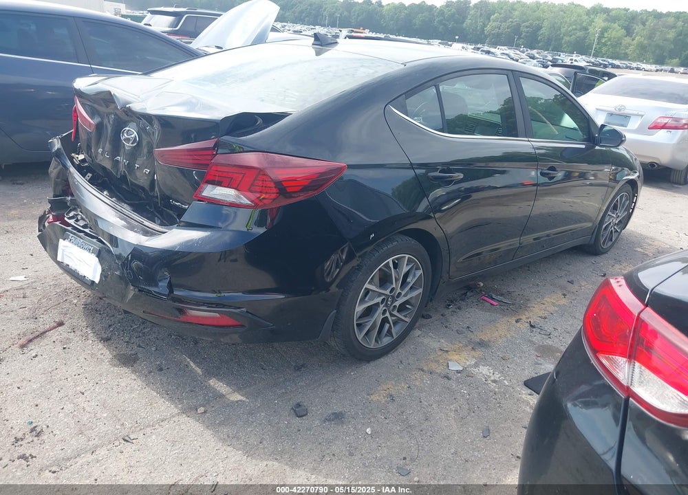 2019 HYUNDAI ELANTRA VIN: KMHD84LF7KU859465