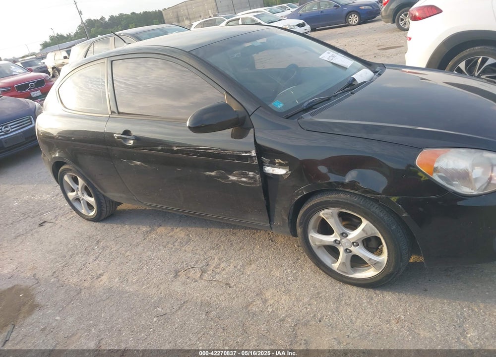 2007 HYUNDAI ACCENT SE VIN: KMHCN36C27U029743