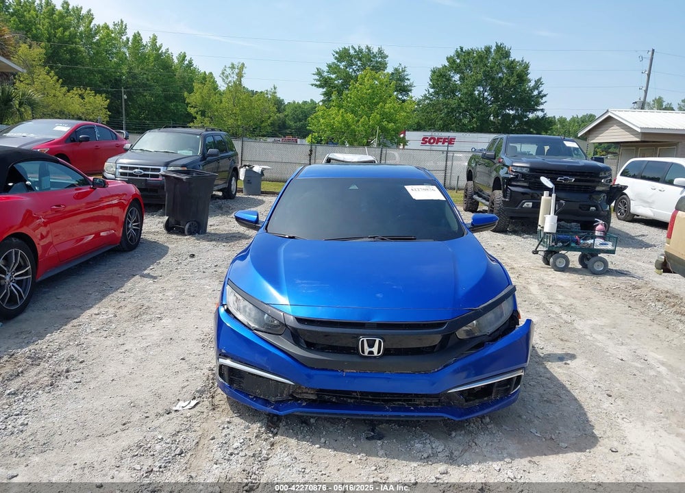 2019 HONDA CIVIC LX VIN: 19XFC2F63KE022254