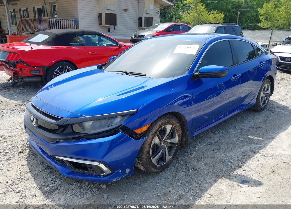 2019 HONDA CIVIC LX VIN: 19XFC2F63KE022254