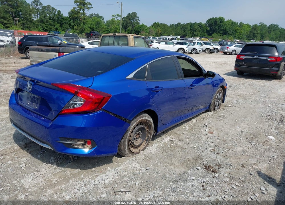 2019 HONDA CIVIC LX VIN: 19XFC2F63KE022254