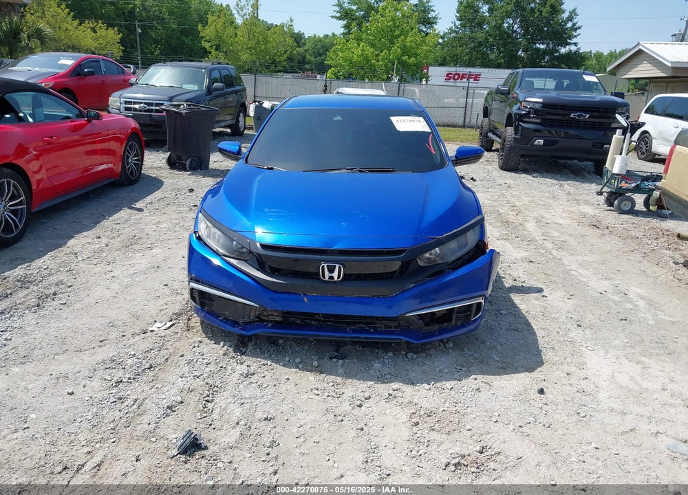 2019 HONDA CIVIC LX VIN: 19XFC2F63KE022254