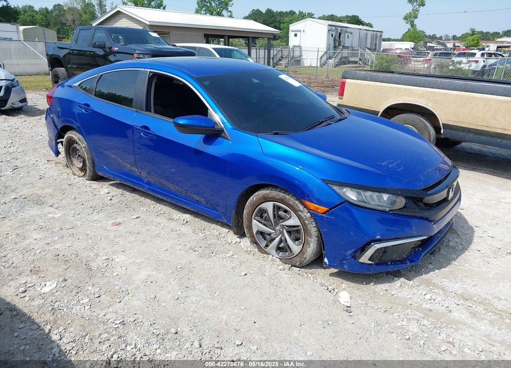 2019 HONDA CIVIC LX VIN: 19XFC2F63KE022254