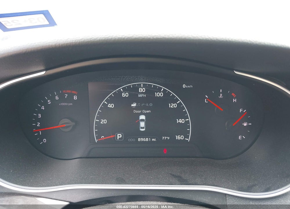 2014 KIA CADENZA VIN: KNALN4D78E5123226