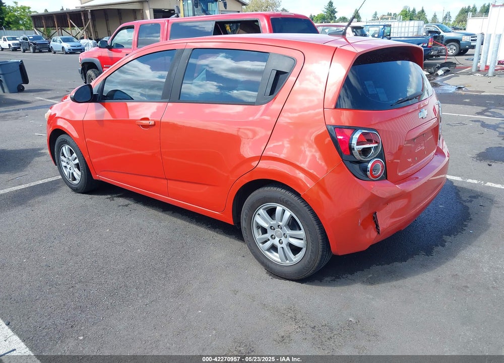 2012 CHEVROLET SONIC VIN: 1G1JB6SH5C4229087