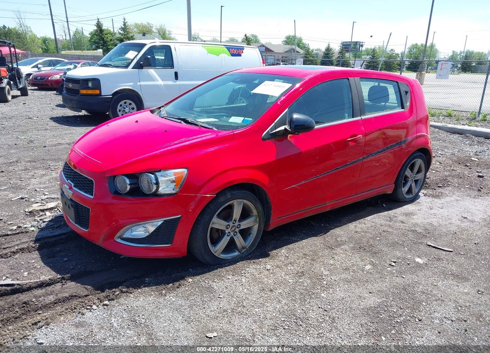 2014 CHEVROLET SONIC RS AUTO VIN: 1G1JG6SB6E4134845