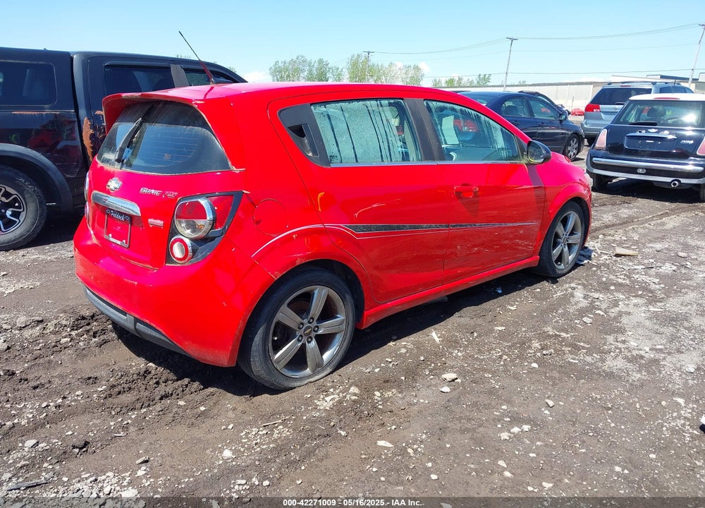 2014 CHEVROLET SONIC RS AUTO VIN: 1G1JG6SB6E4134845