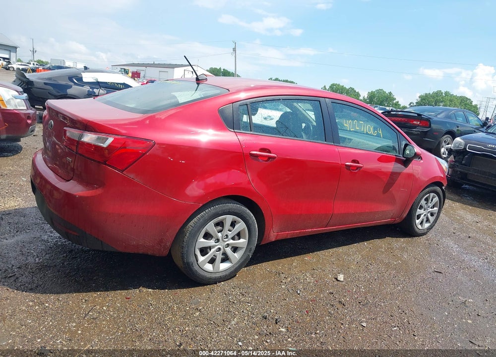 2014 KIA RIO VIN: KNADM4A32E6415456