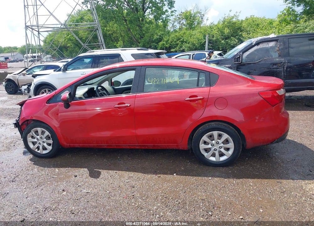 2014 KIA RIO VIN: KNADM4A32E6415456
