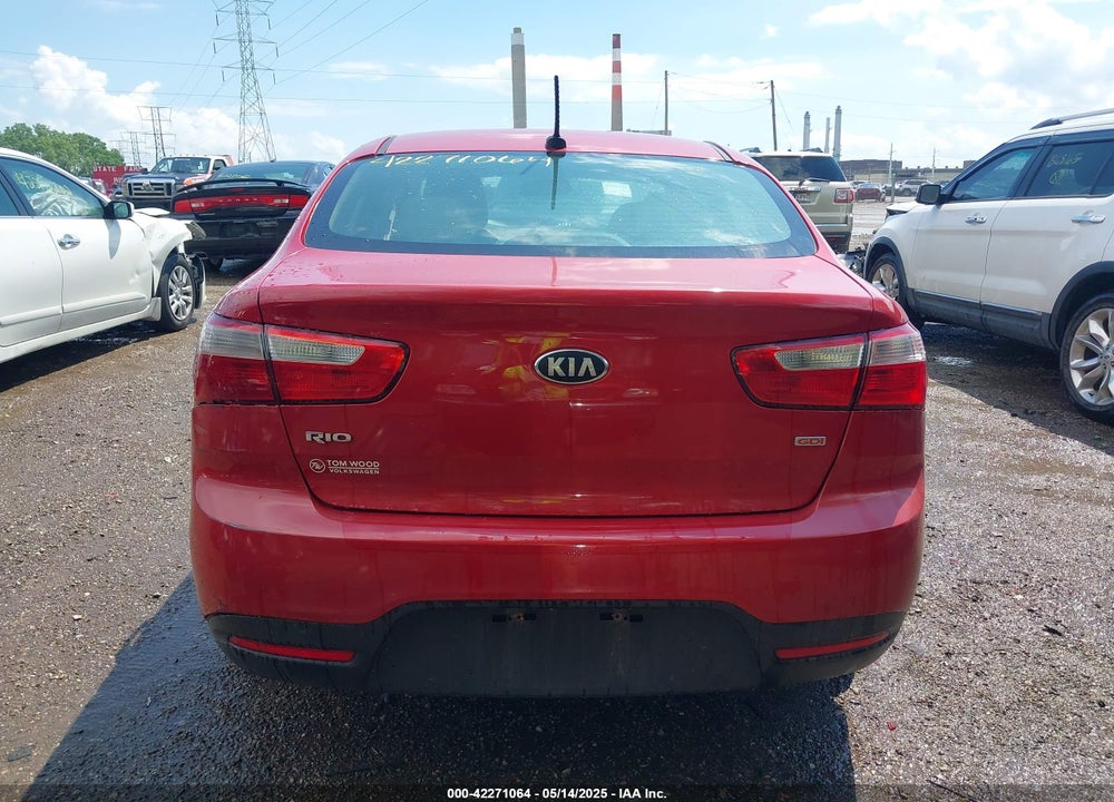 2014 KIA RIO VIN: KNADM4A32E6415456