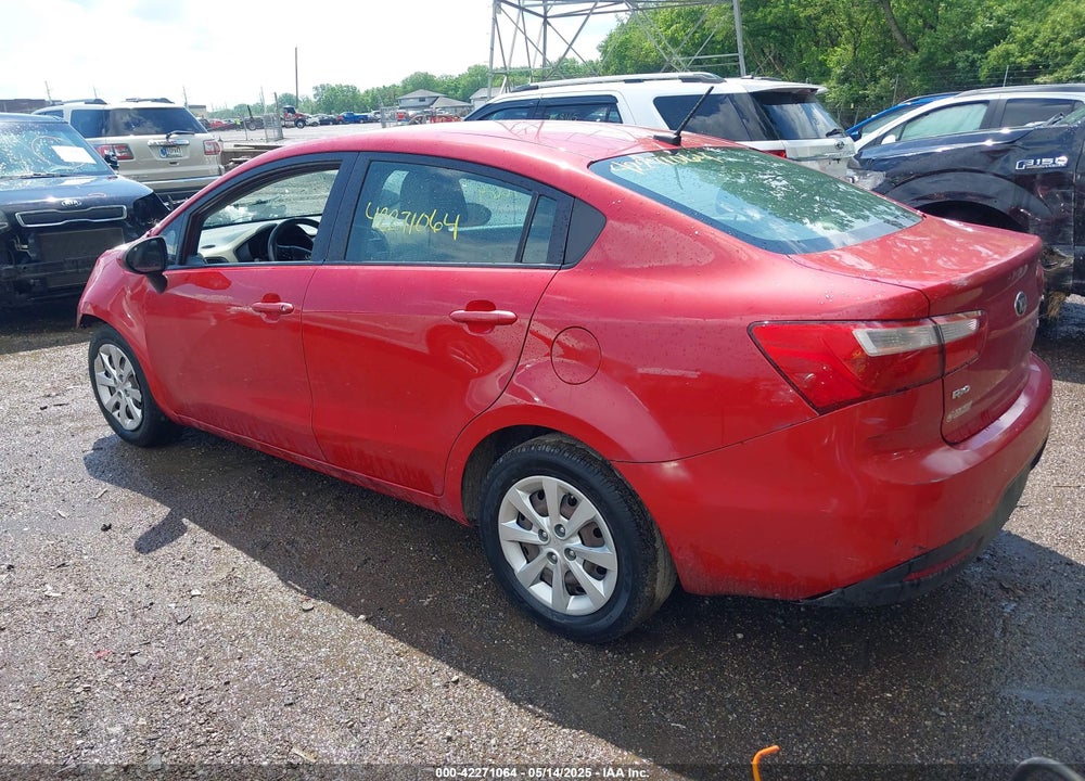 2014 KIA RIO VIN: KNADM4A32E6415456