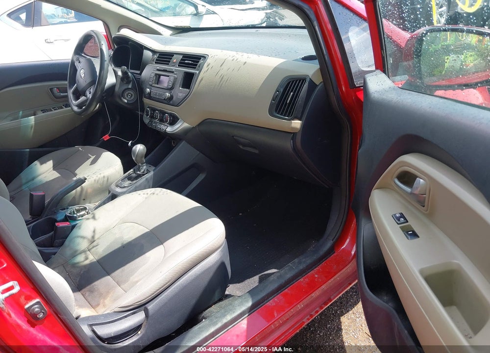2014 KIA RIO VIN: KNADM4A32E6415456
