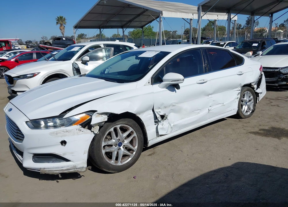 2016 FORD FUSION VIN: 3FA6P0H74GR118284