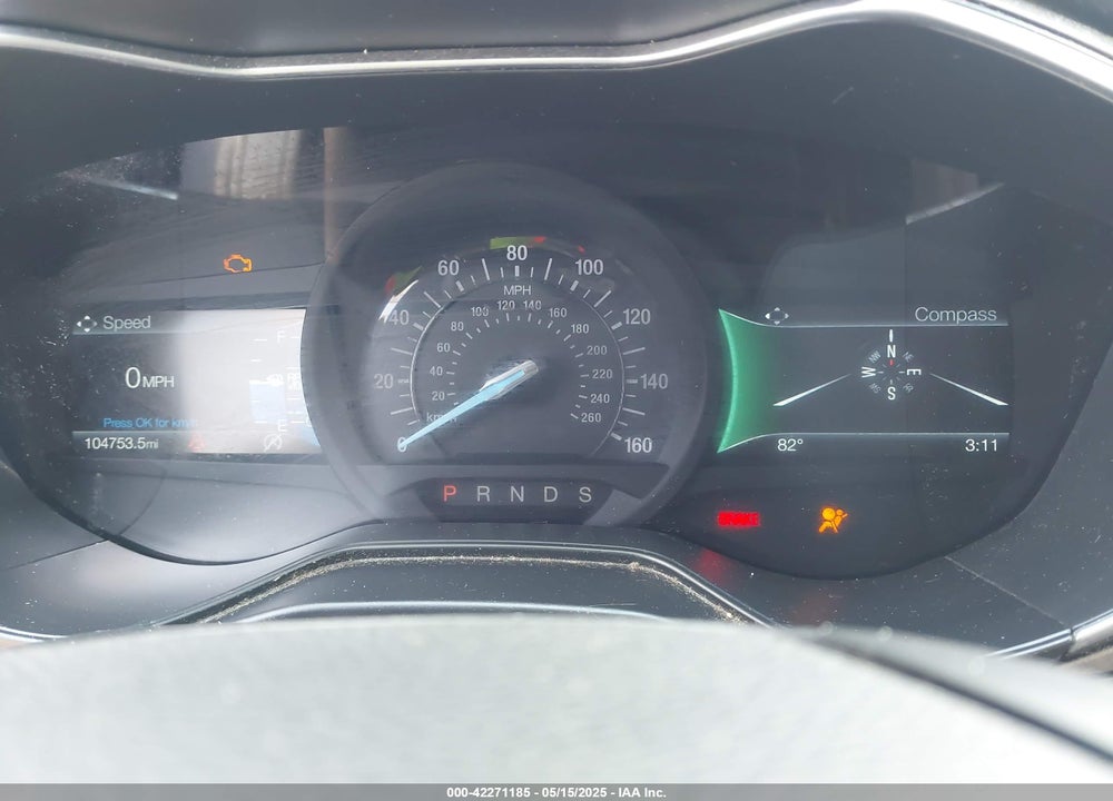 2019 FORD FUSION SE VIN: 3FA6P0HDXKR258323