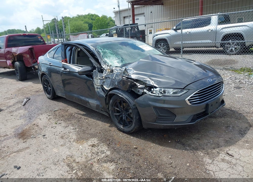 2019 FORD FUSION SE VIN: 3FA6P0HDXKR258323