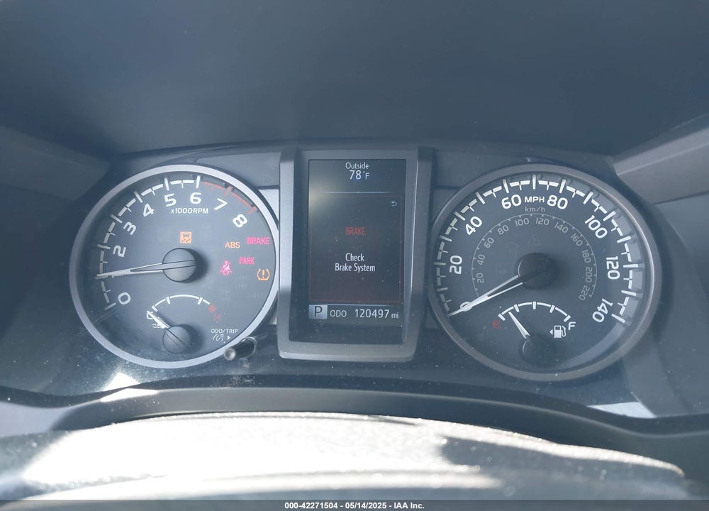 2017 TOYOTA TACOMA TRD SPORT VIN: 3TMAZ5CN9HM027799