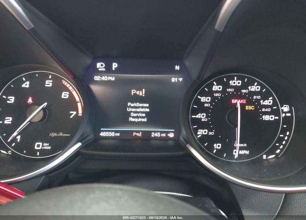2019 ALFA ROMEO GIULIA VIN: ZARFAMBN1K7599269
