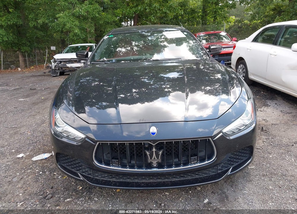 2017 MASERATI GHIBLI VIN: ZAM57RSL0H1198979