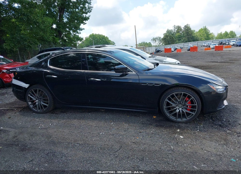 2017 MASERATI GHIBLI VIN: ZAM57RSL0H1198979