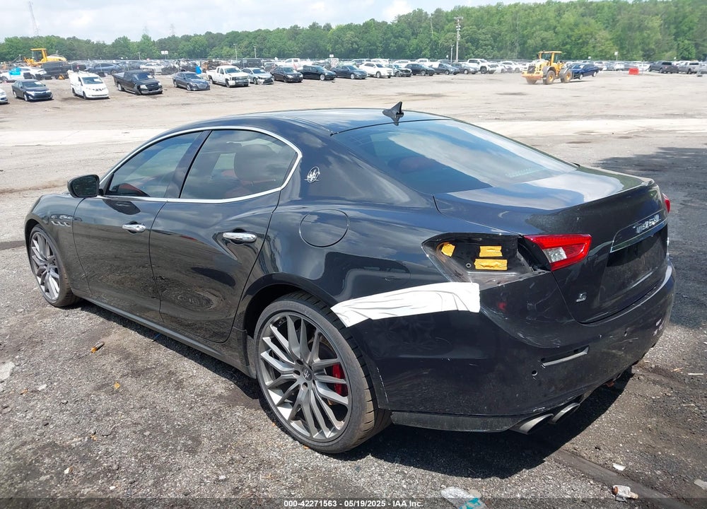 2017 MASERATI GHIBLI VIN: ZAM57RSL0H1198979