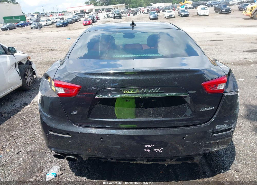 2017 MASERATI GHIBLI VIN: ZAM57RSL0H1198979