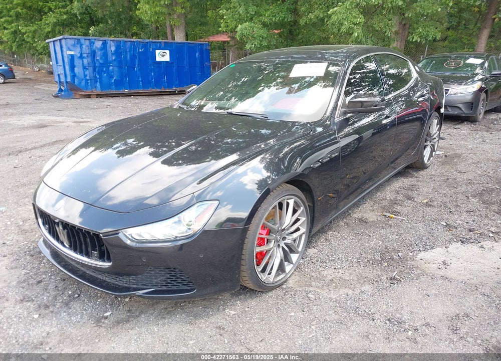 2017 MASERATI GHIBLI VIN: ZAM57RSL0H1198979