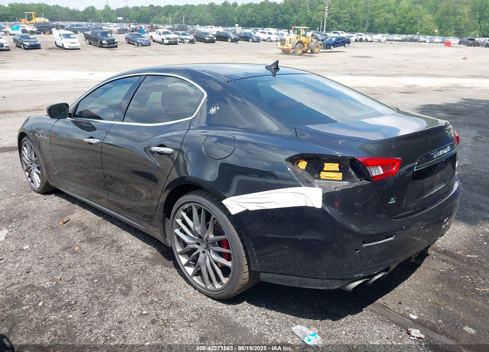 2017 MASERATI GHIBLI VIN: ZAM57RSL0H1198979