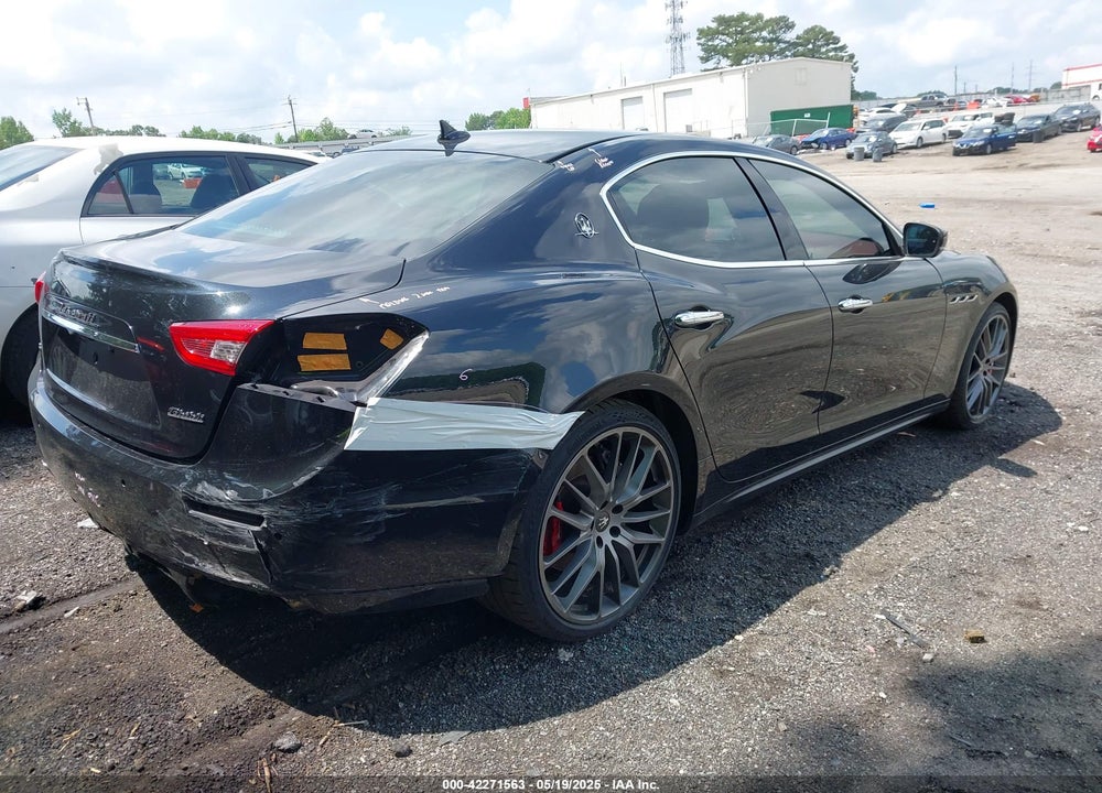 2017 MASERATI GHIBLI VIN: ZAM57RSL0H1198979