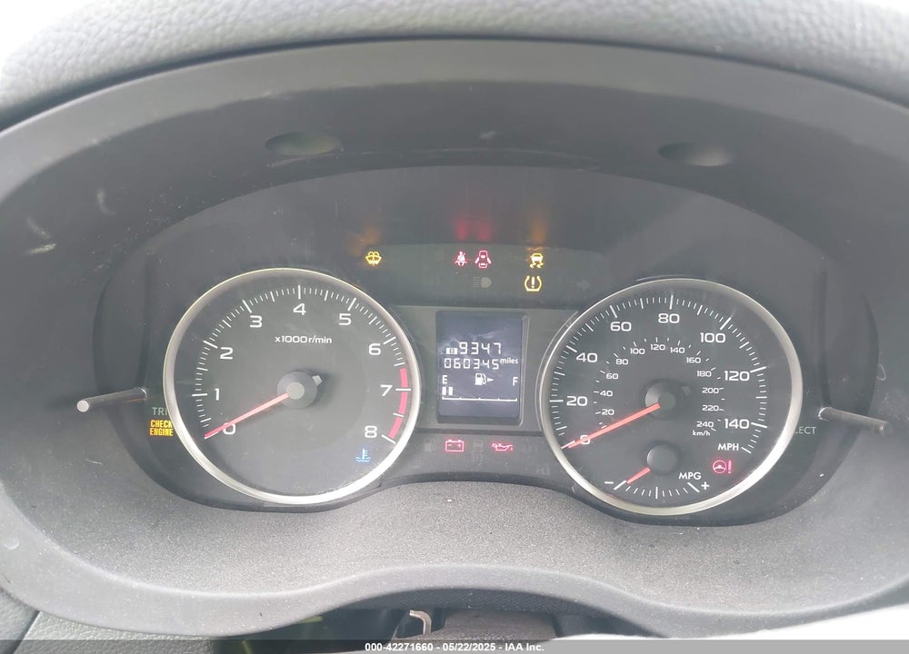 2015 SUBARU IMPREZA VIN: JF1GPAA66FG215651