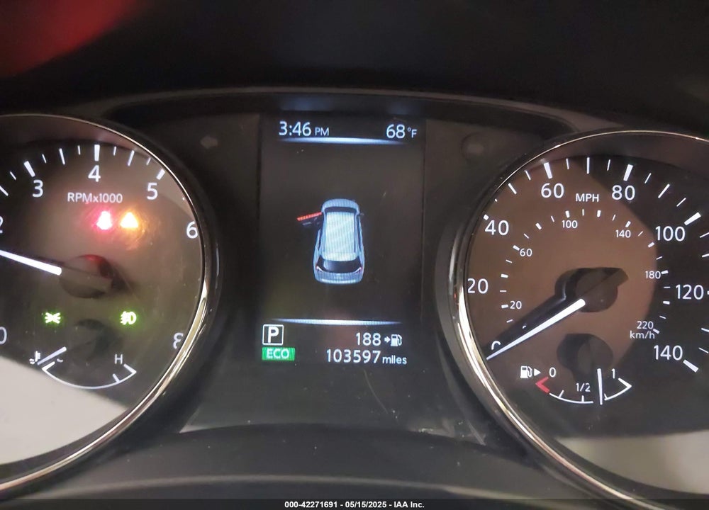 2017 NISSAN ROGUE SL VIN: JN8AT2MV8HW256848