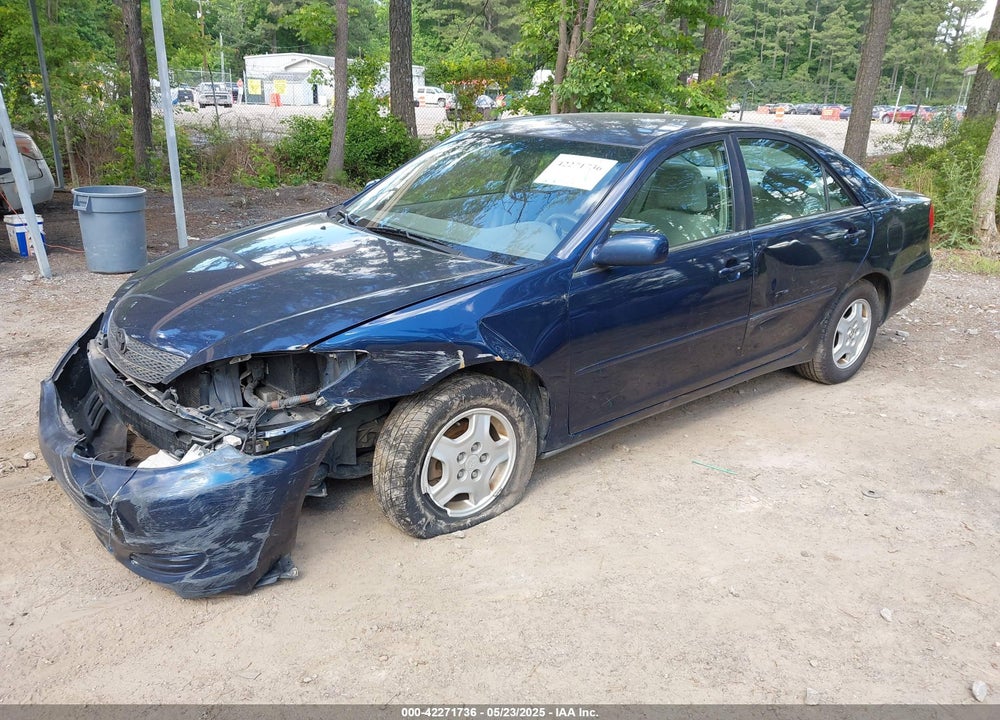 2002 TOYOTA CAMRY LE V6 VIN: 4T1BF30K12U534593