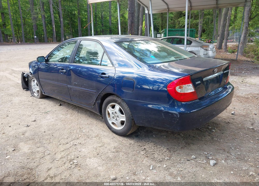 2002 TOYOTA CAMRY LE V6 VIN: 4T1BF30K12U534593