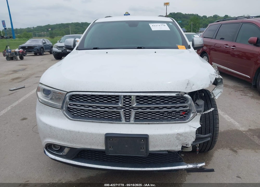 2016 DODGE DURANGO SXT VIN: 1C4RDHAG9GC424274