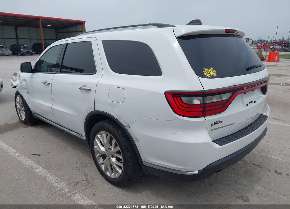 2016 DODGE DURANGO SXT VIN: 1C4RDHAG9GC424274
