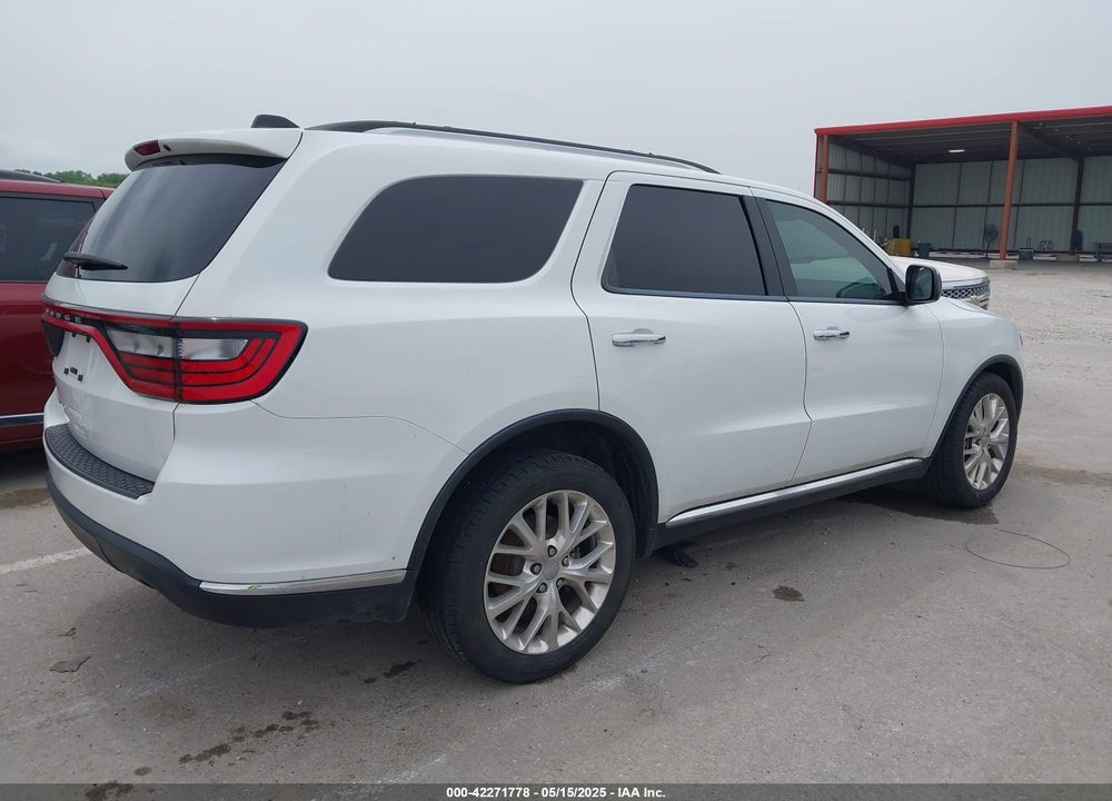 2016 DODGE DURANGO SXT VIN: 1C4RDHAG9GC424274
