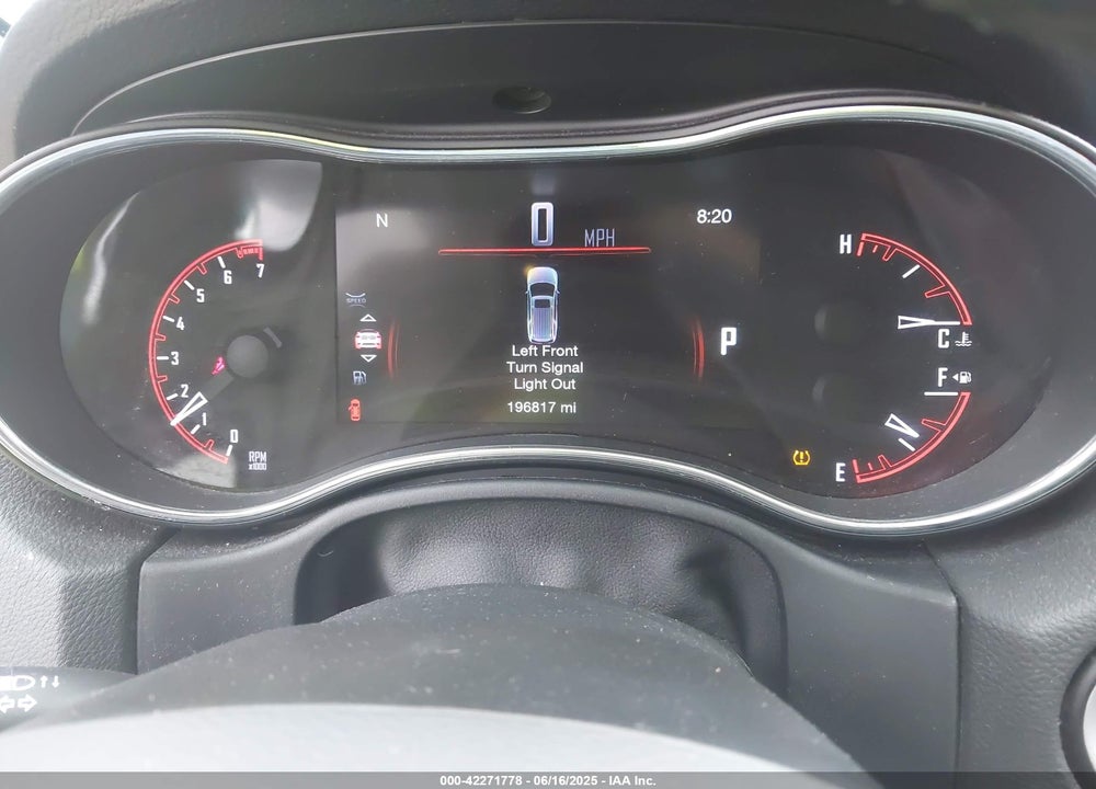 2016 DODGE DURANGO SXT VIN: 1C4RDHAG9GC424274
