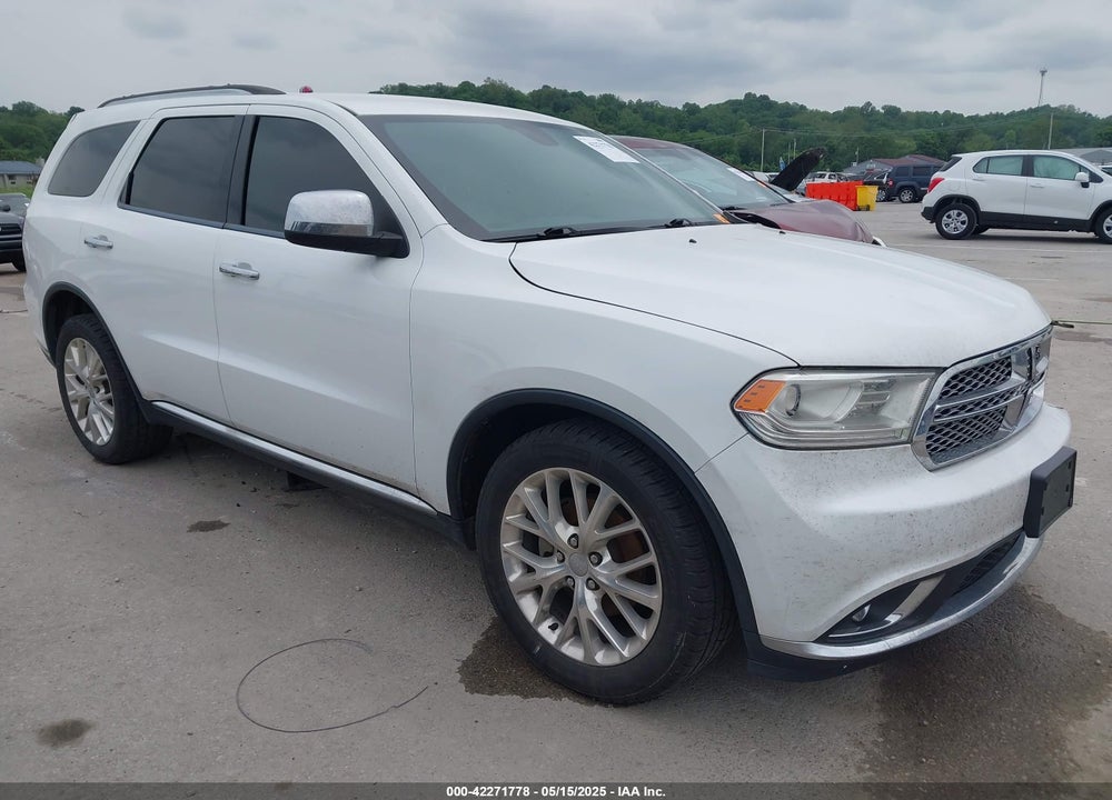 2016 DODGE DURANGO SXT VIN: 1C4RDHAG9GC424274