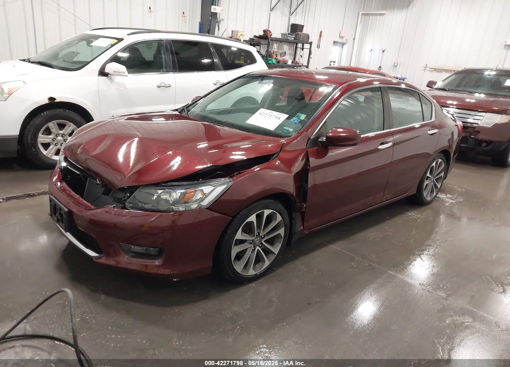 2015 HONDA ACCORD SPORT VIN: 1HGCR2F50FA256015