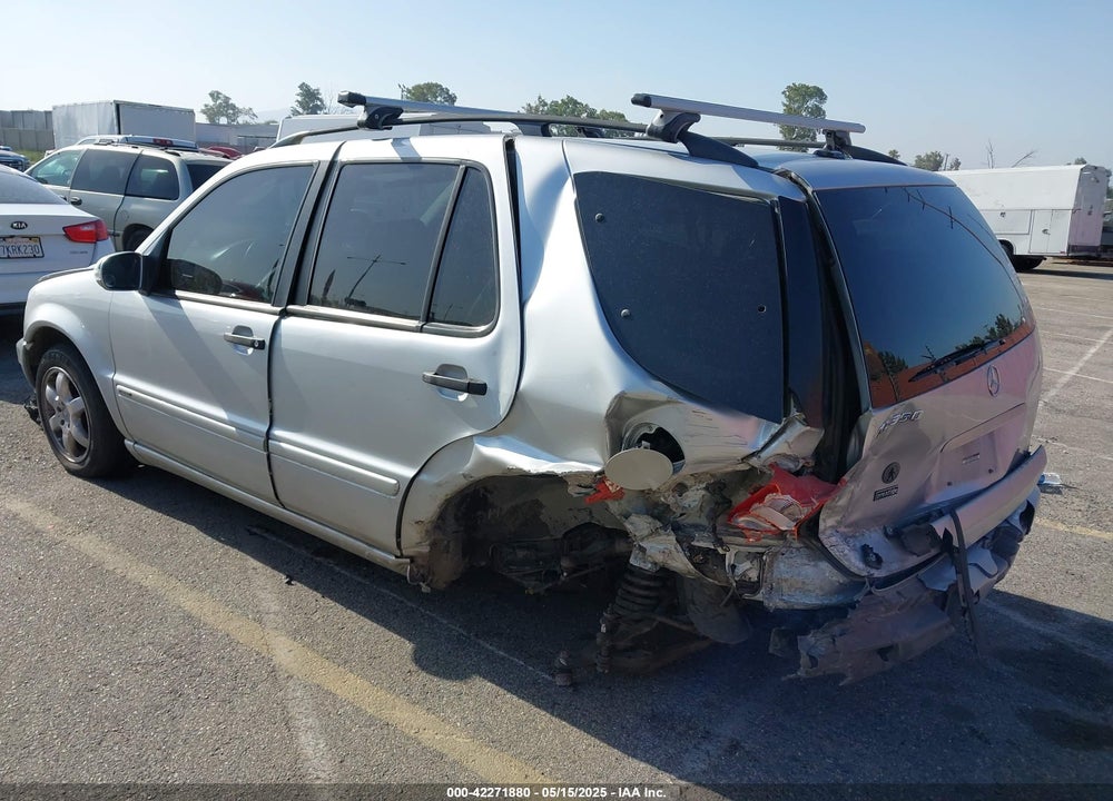 2004 MERCEDES-BENZ ML 350 4MATIC VIN: 4JGAB57E84A501744