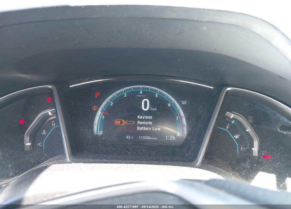2018 HONDA CIVIC VIN: 2HGFC2F79JH512176